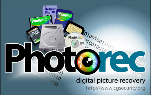 Testdisk photorec for data recovery